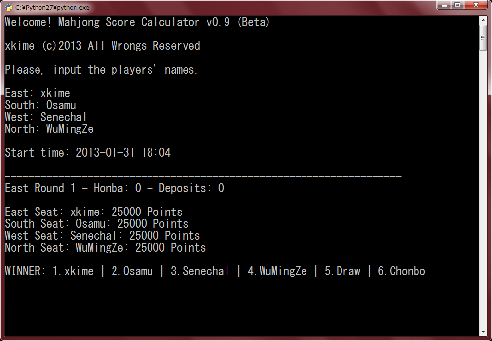 Real Life Mahjong Stat Analyzer [Python]