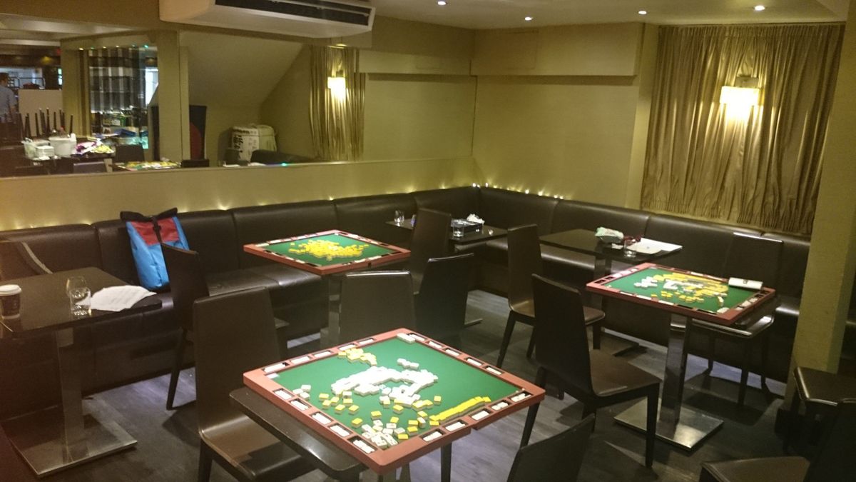 London Mahjong club trial run (JanKenRon)